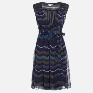 Diane Von Furstenberg Bali Silk Wrap Dress Size 6